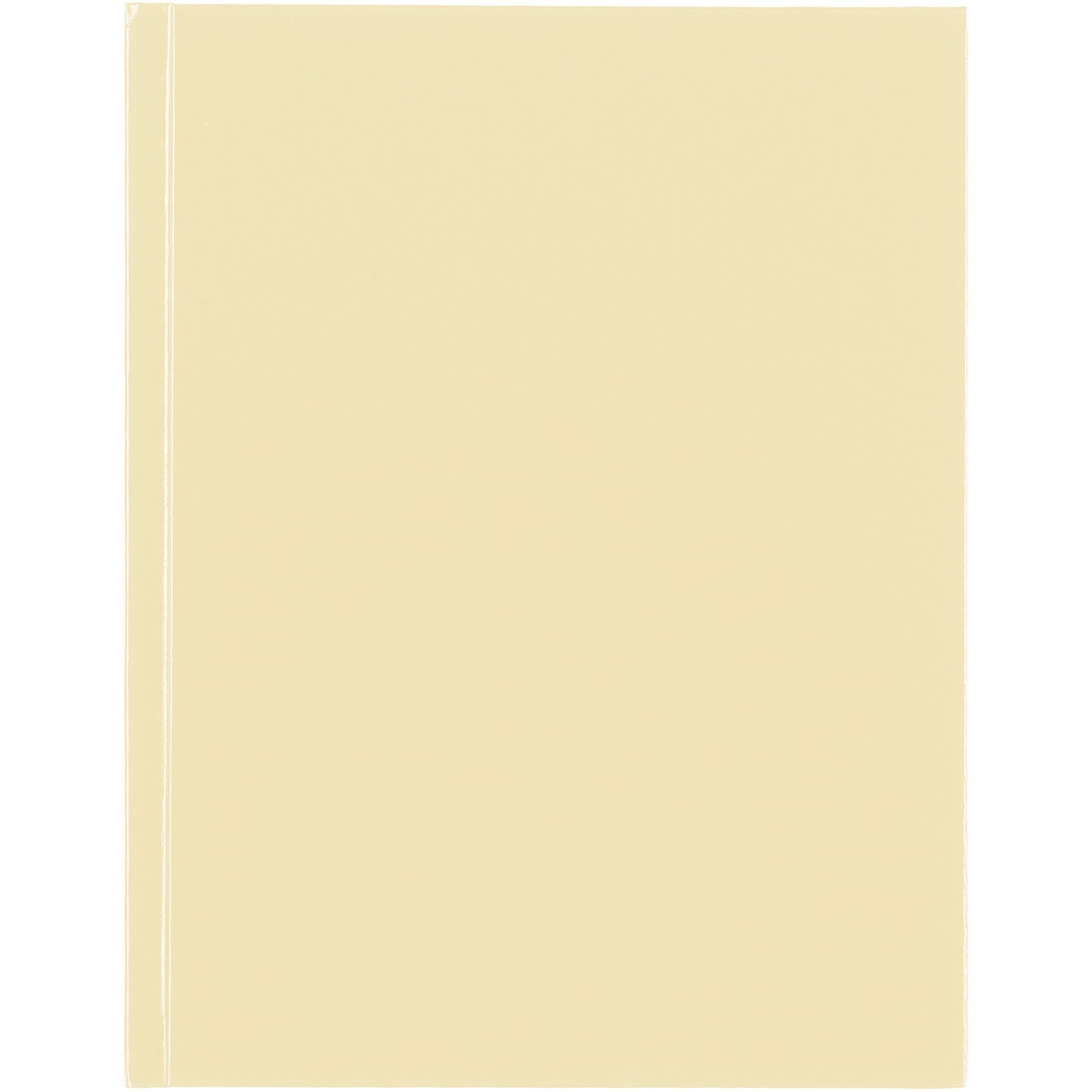 Blueline Pastel Notebook - Vanilla