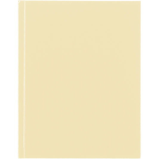 Blueline Pastel Notebook - Vanilla