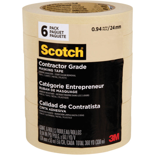 Scotch Contractor Grade Masking Tape 2020