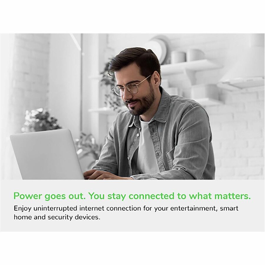 APC Back-UPS Pro, 1500VA/900W, Tower, 120V, 10x NEMA 5-15R outlets, AVR, USB Type A + C ports, LCD, User Replaceable Battery - BR1500MS2