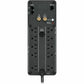 APC Back-UPS Pro, 1500VA/900W, Tower, 120V, 10x NEMA 5-15R outlets, AVR, USB Type A + C ports, LCD, User Replaceable Battery - BR1500MS2