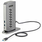 StarTech.com USB-C USB-A Dock - Hybrid Universal USB 3.0 Laptop Docking Station - Dual Monitor 4K 60Hz HDMI/DisplayPort - 6xUSB Type-A/GbE - DK30A2DHU
