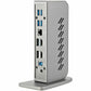 StarTech.com USB-C USB-A Dock - Hybrid Universal USB 3.0 Laptop Docking Station - Dual Monitor 4K 60Hz HDMI/DisplayPort - 6xUSB Type-A/GbE - DK30A2DHU