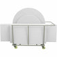 Heartwood Mobile Folding Table Storage Cart