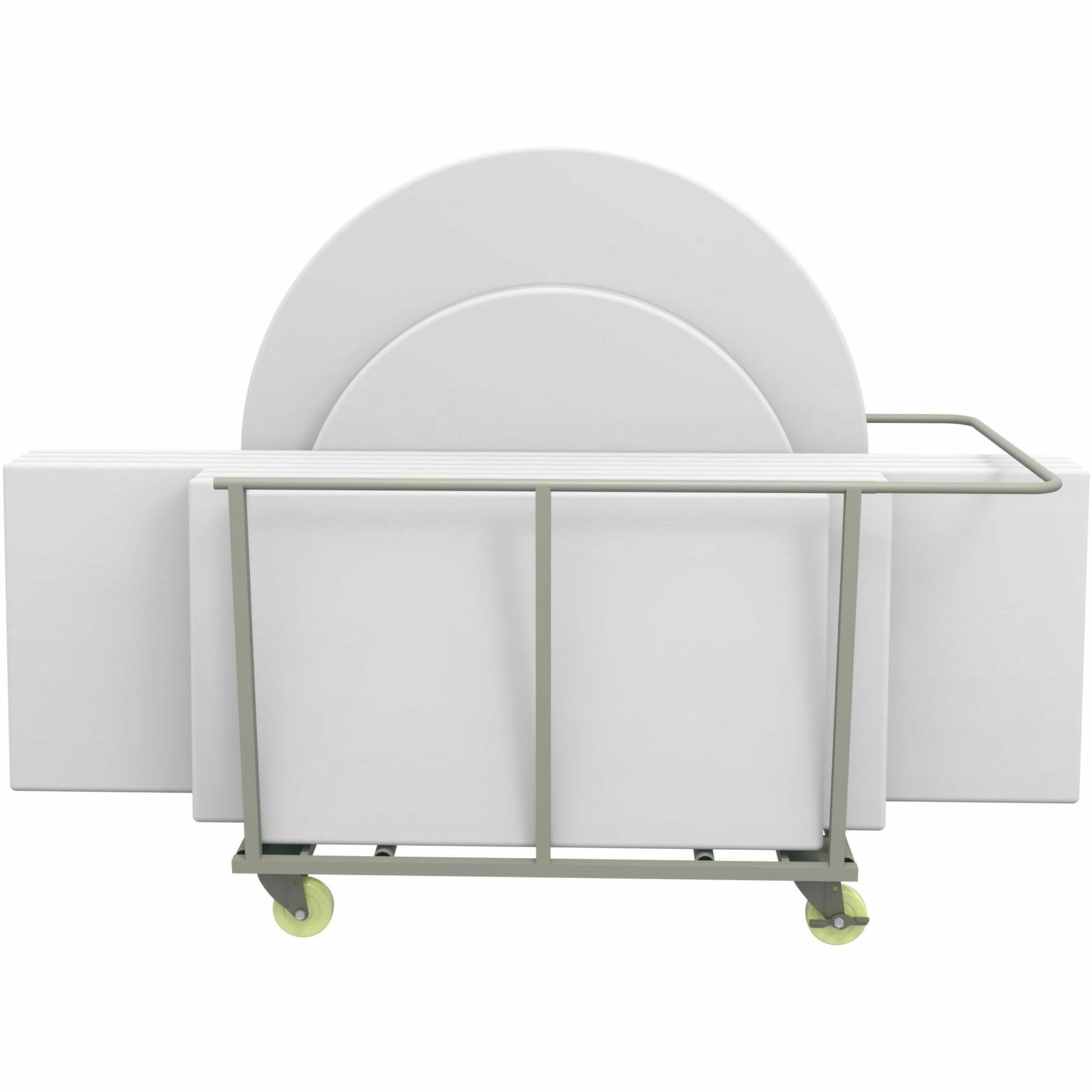 Heartwood Mobile Folding Table Storage Cart