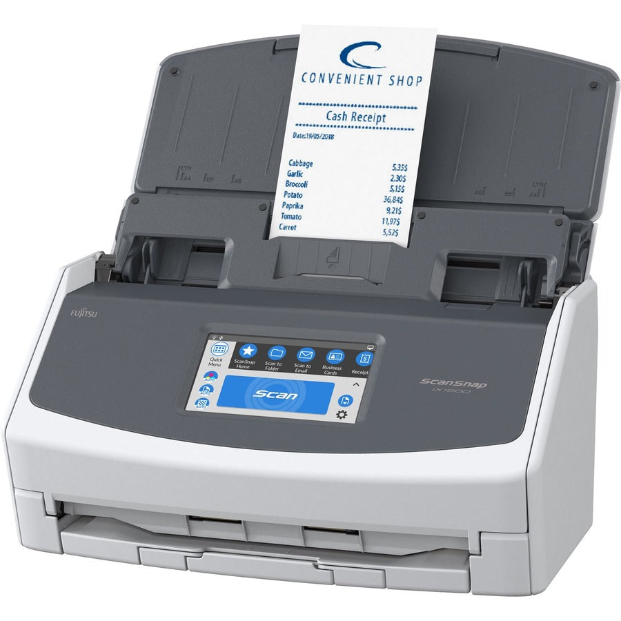 Ricoh ScanSnap iX1600 Large Format ADF Scanner - 600 dpi Optical - PA03770-B615