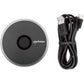 Manhattan Smartphone Wireless Charging Pad, QI certified, 10W, 7.5W and 5W charging, USB-C to USB-A cable included, USB-C input into pad, Cable 1.5m, Black, Three Year Warranty, Boxed - 102186