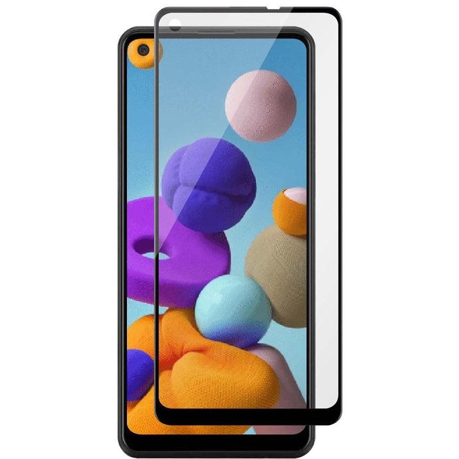Blu Element 3D Curved Glass Screen Protector with Installation Kit for Samsung Galaxy A21