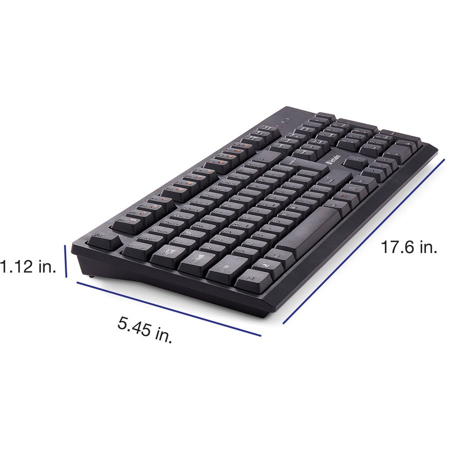 Verbatim Wireless Keyboard and Mouse - 70724