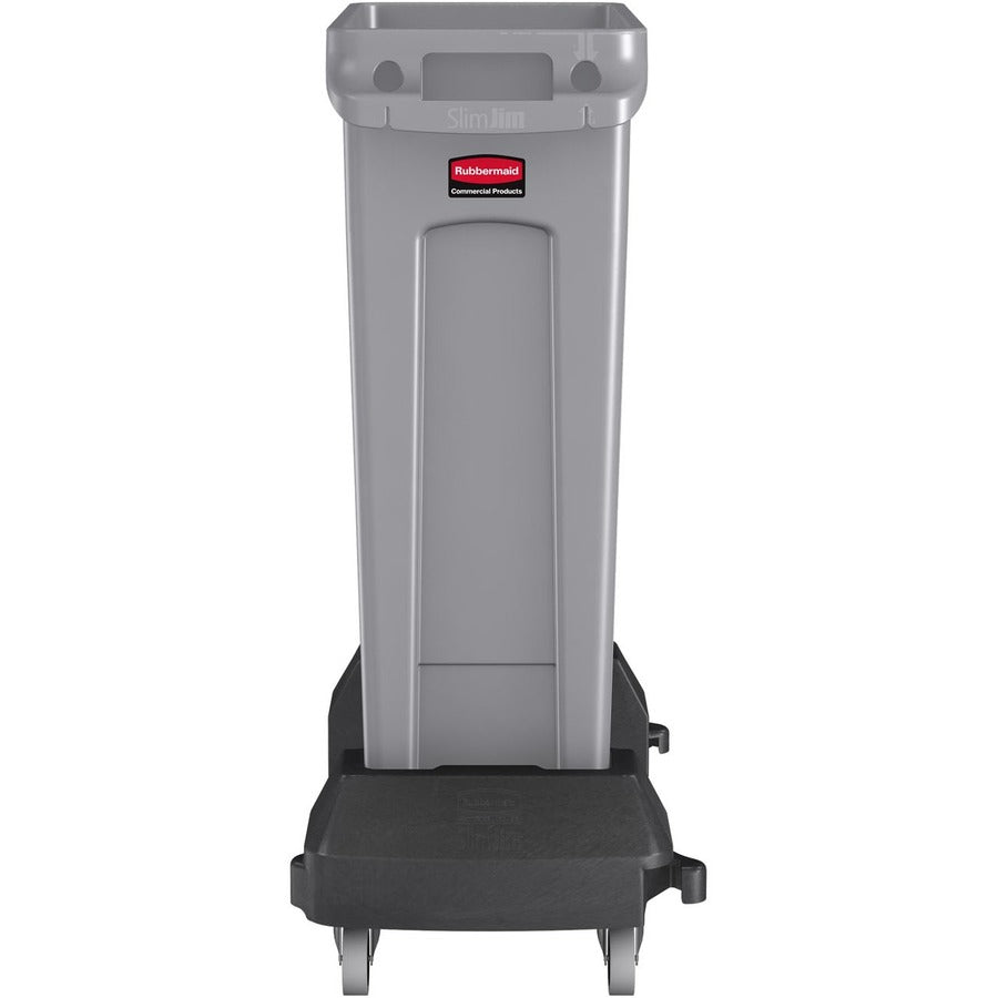 Rubbermaid Commercial Slim Jim Resin Trainable Dolly - 1980602