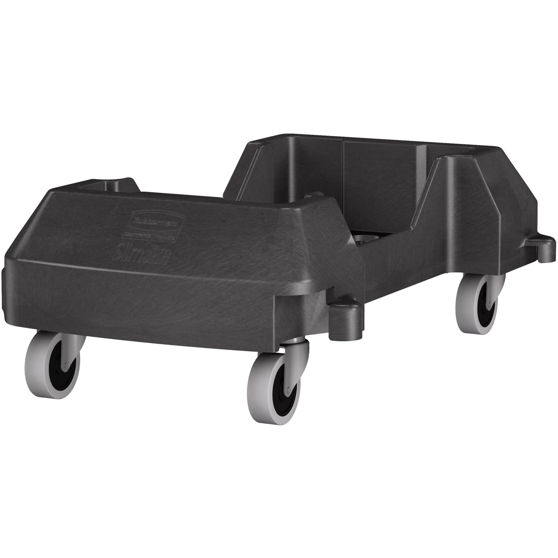 Rubbermaid Commercial Slim Jim Resin Trainable Dolly