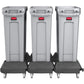 Rubbermaid Commercial Slim Jim Resin Trainable Dolly - 1980602