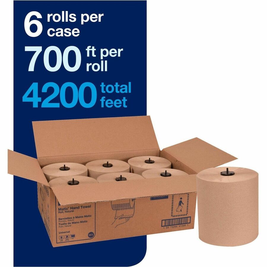 TORK Tork Matic Hand Towel Roll Natural H1 - 290088