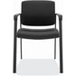 HON Validate Stacking Guest Chair | Black SofThread Leather