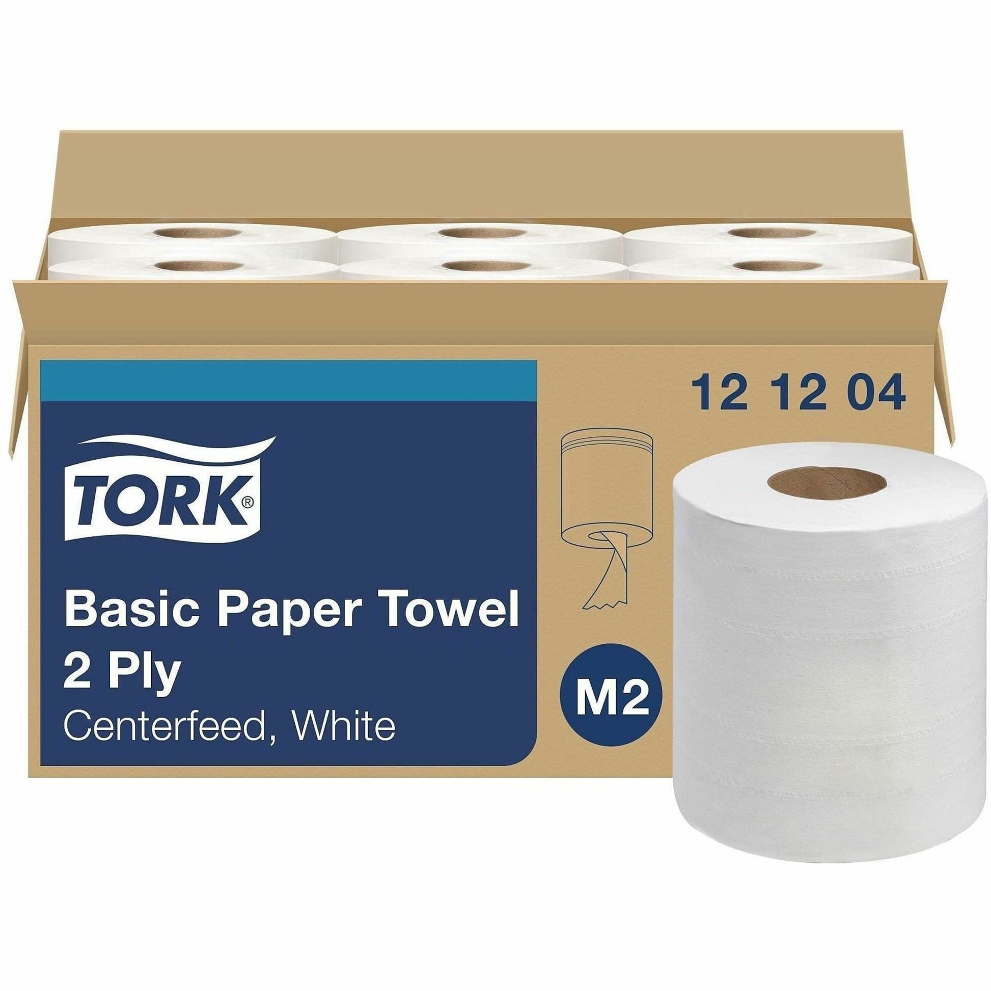 TORK Soft Centerfeed Hand Towel White M2
