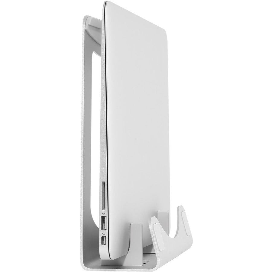 StarTech.com Laptop Stand - 2-in-1 Ergonomic Laptop Riser Stand or Vertical Stand for Desk - For Ultrabooks / MacBook Pro/Air - Aluminum - LTSTND2IN1