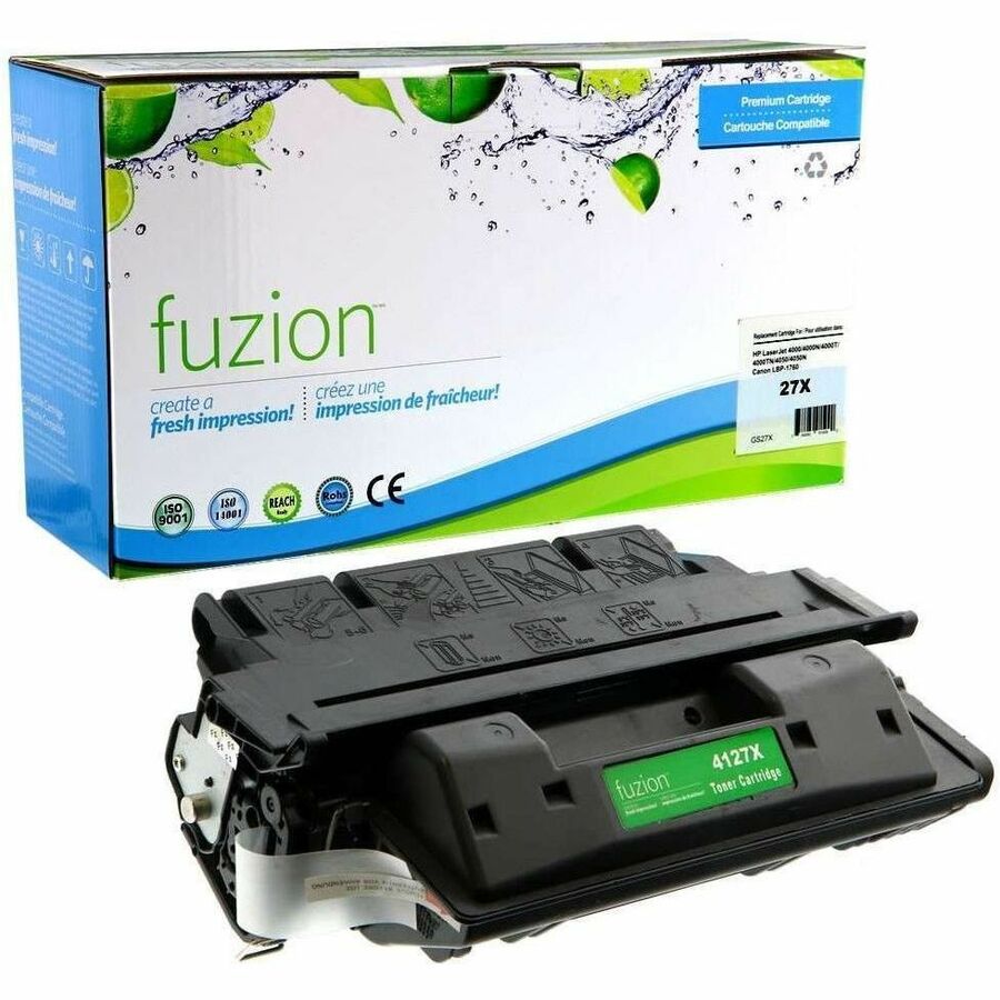 fuzion Compatible Toner High Yield for HP C4127X (27X) - Black