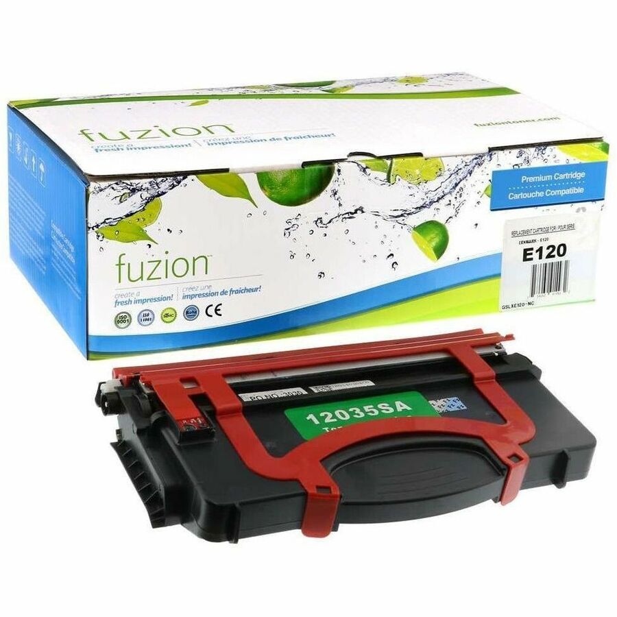 fuzion Compatible Toner for Lexmark 12035SA - Black