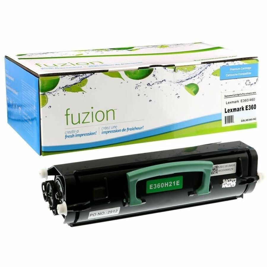 fuzion Compatible Toner High Yield for Lexmark E360H11A - Black