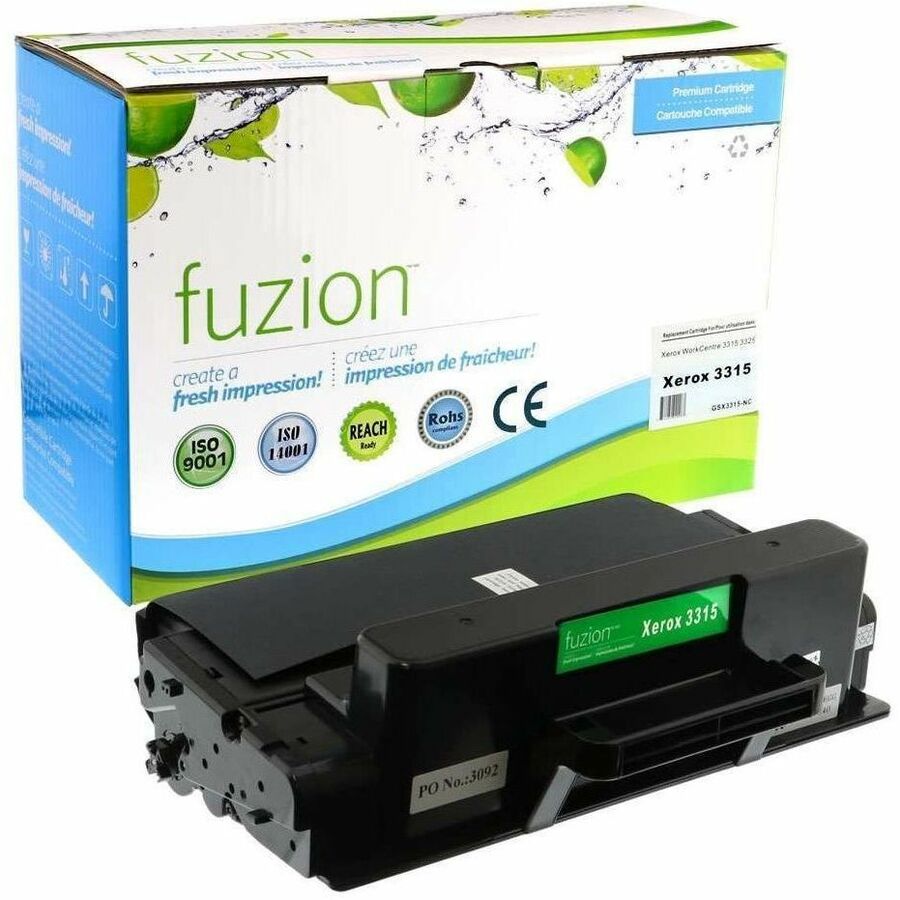 fuzion Compatible Toner for Xerox 106R02311 - Black