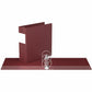 Davis Group Premium Economy, Round Ring, Binder, (Burgundy, 3")