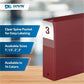 Davis Group Premium Economy, Round Ring, Binder, (Burgundy, 3") - 2314-08
