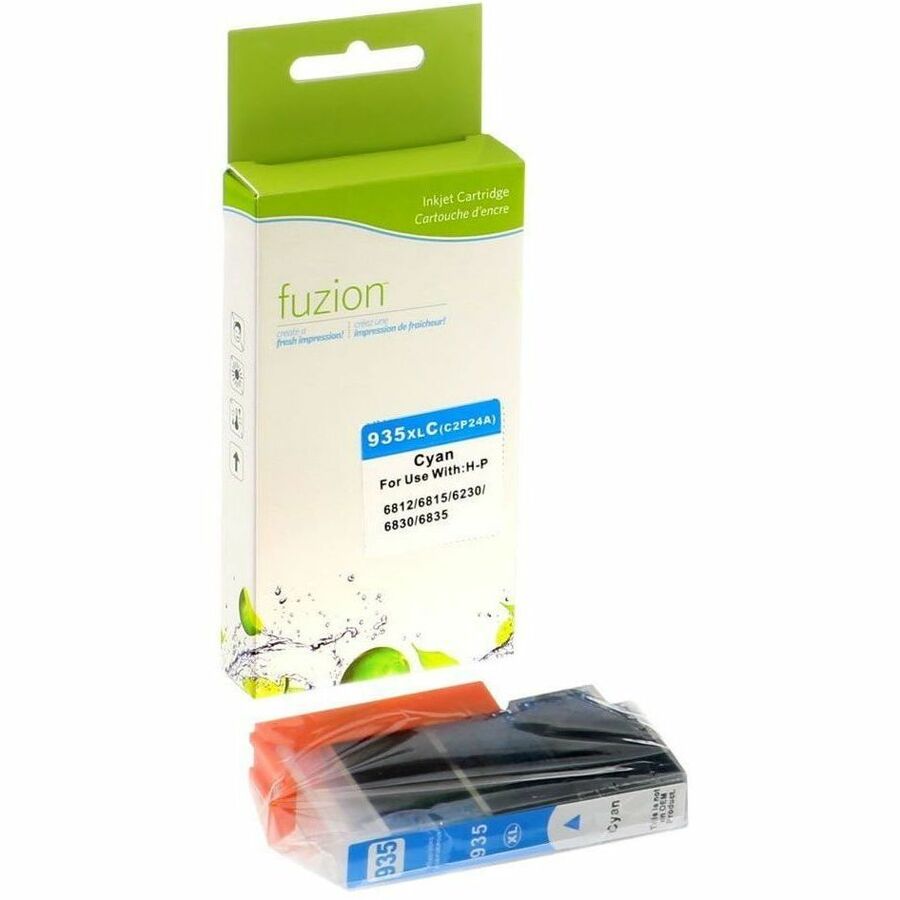 fuzion - Alternative for HP #935XL Compatible Inkjet Cartridge - Cyan
