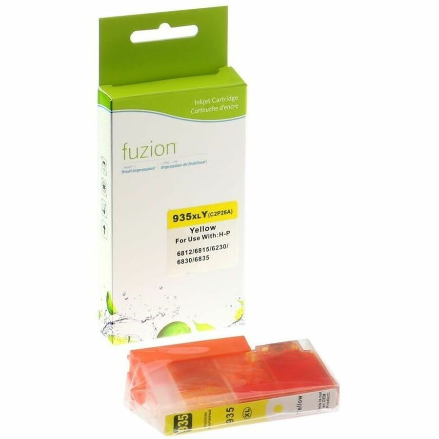 fuzion - Alternative for HP #935XL Compatible Inkjet Cartridge - Yellow