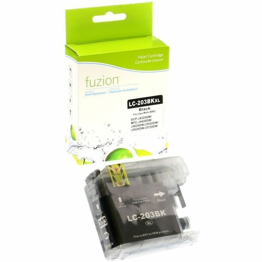 fuzion Compatible Inkjet for Brother LC203 - Black