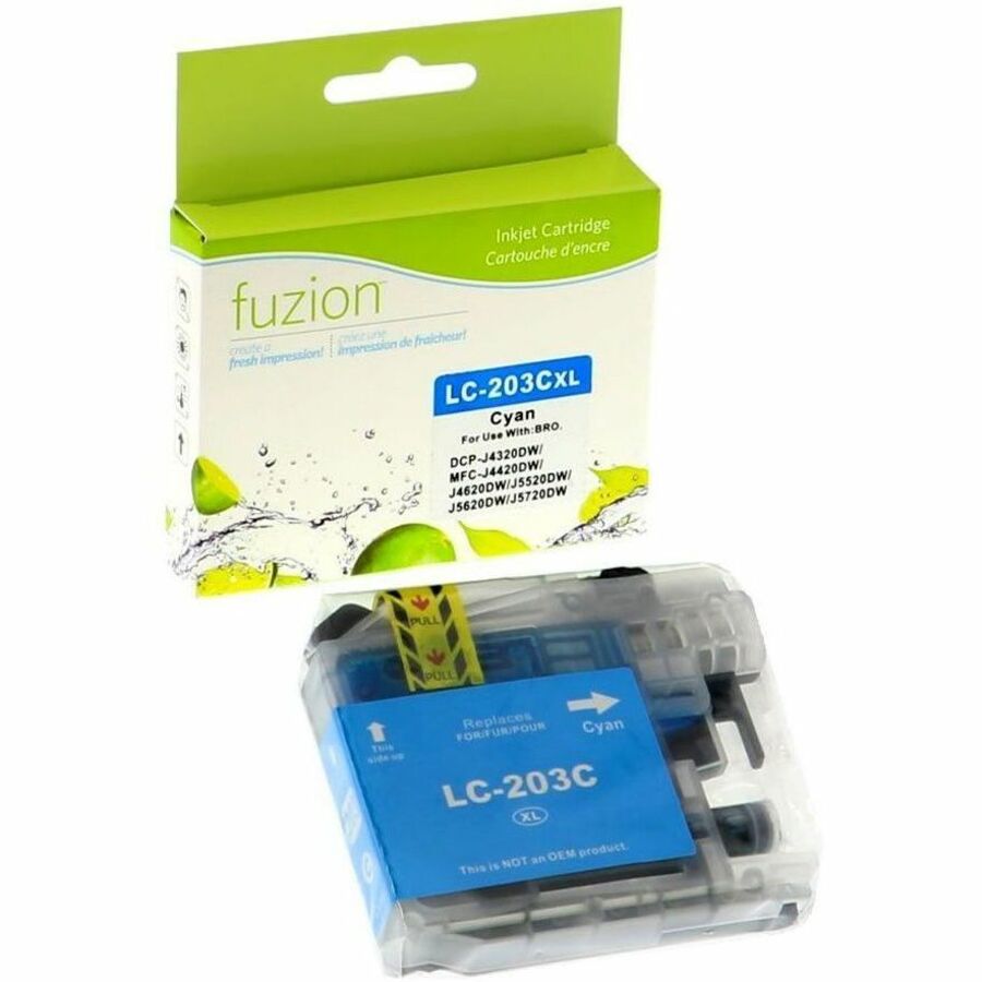 fuzion Compatible Inkjet for Brother LC203 - Cyan