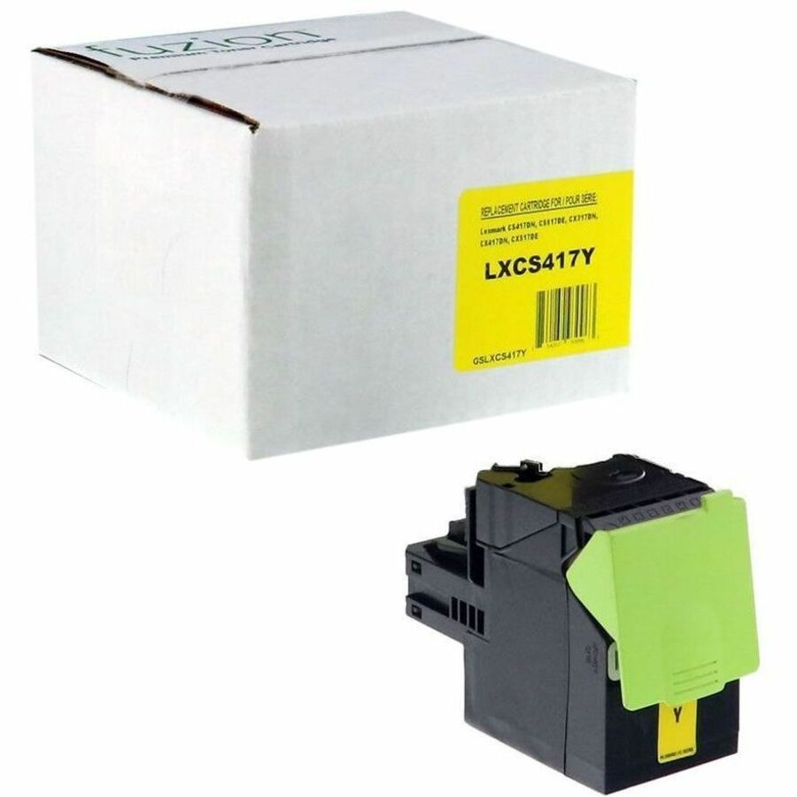 fuzion - Alternative for Lexmark 71B1HY0 Remanufactured Toner - Yellow