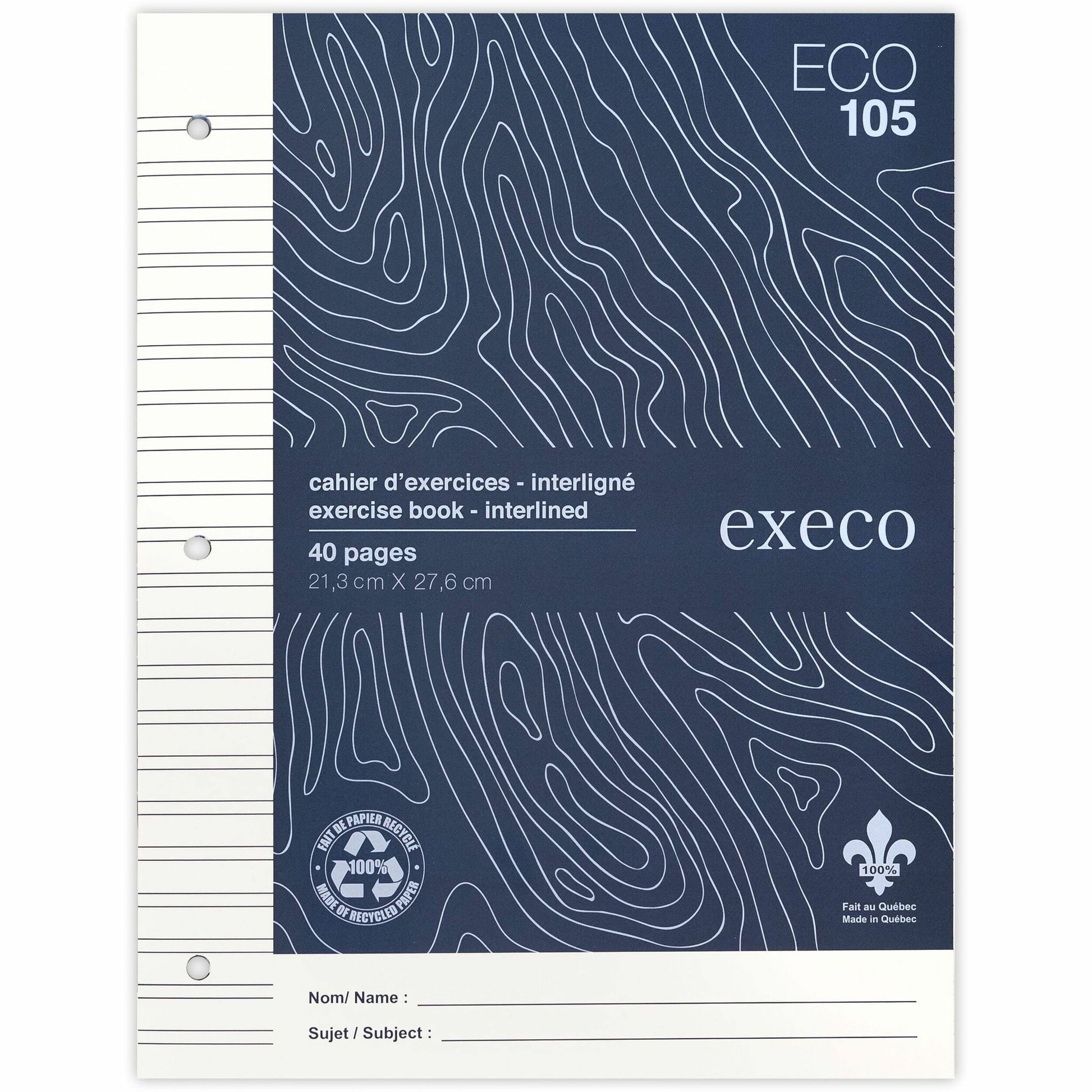 EXECO Eco-friendly Canada Notebooks