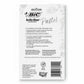BIC Brite Liner Grip Highlighter, Chisel Tip (1.6 mm), Assorted Pastel Colours, For Broad Highlighting & Fine Underlining, 6-Count - GBLDP61-AST