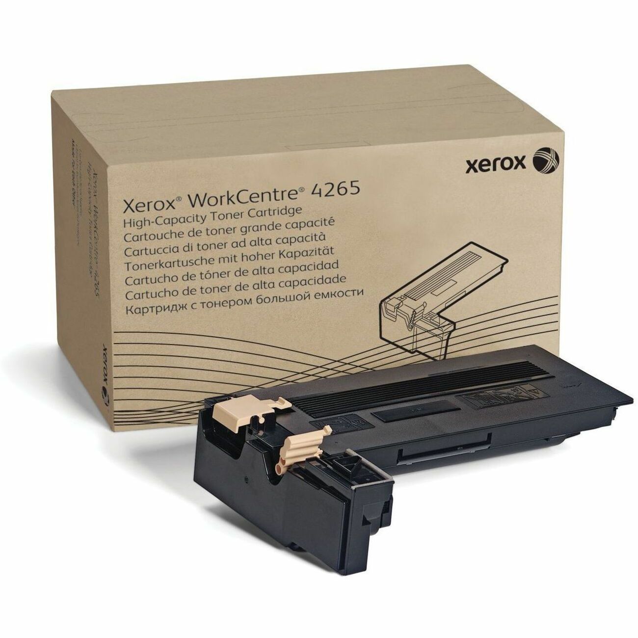 Xerox Original High Yield Laser Toner Cartridge 106R02734 - Black - 1 Each