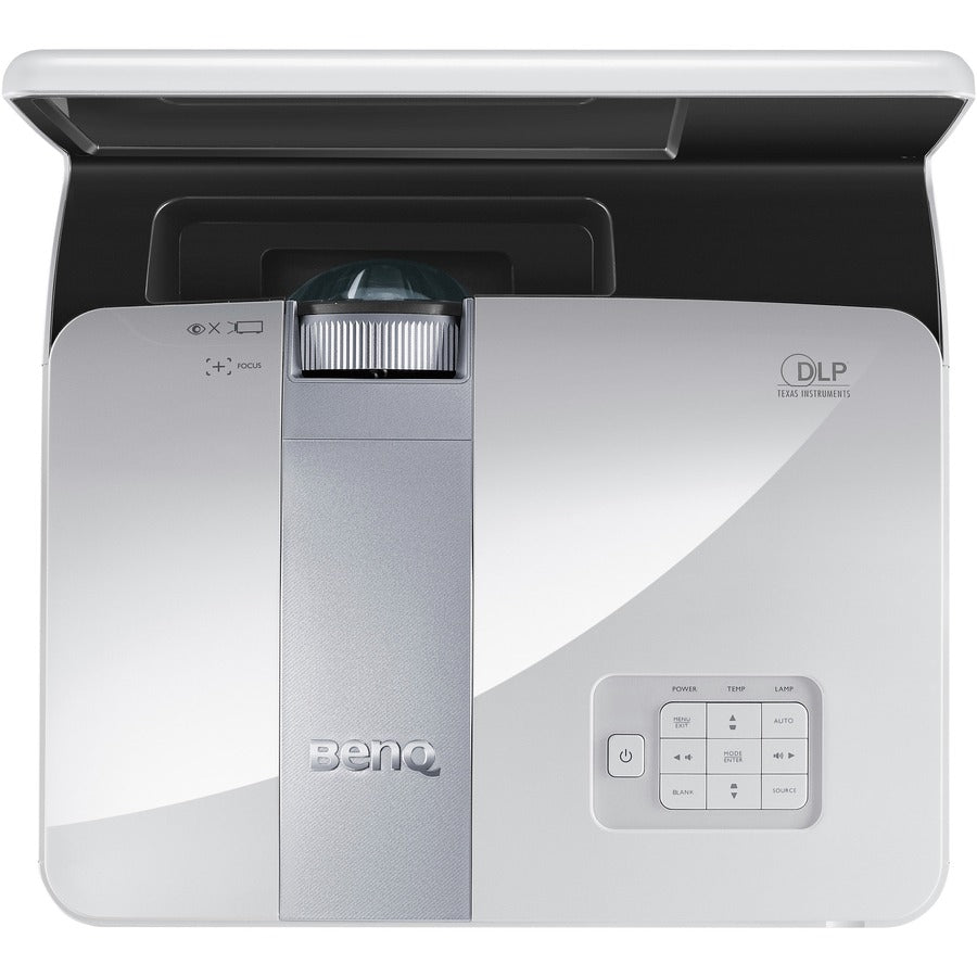 BenQ MW843UST 3D Short Throw DLP Projector - 16:10 - Wall Mountable, Ceiling Mountable - White - 32240W