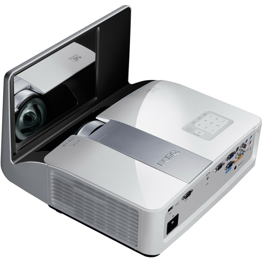 BenQ MW843UST 3D Short Throw DLP Projector - 16:10 - Wall Mountable, Ceiling Mountable - White - 32240W
