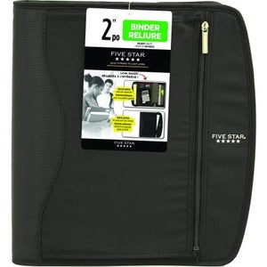 Five Star 2-Inch D-Ring Zipper Binder
