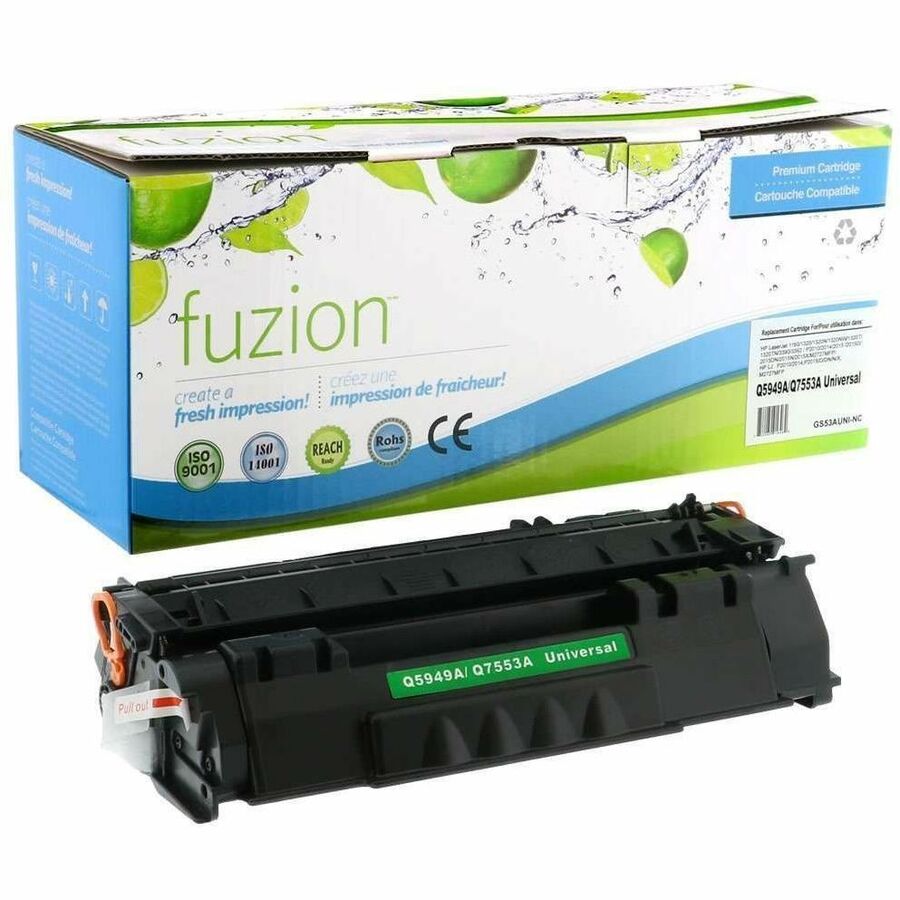 fuzion Compatible Toner for HP Q5949A/Q7553A Universal - Black
