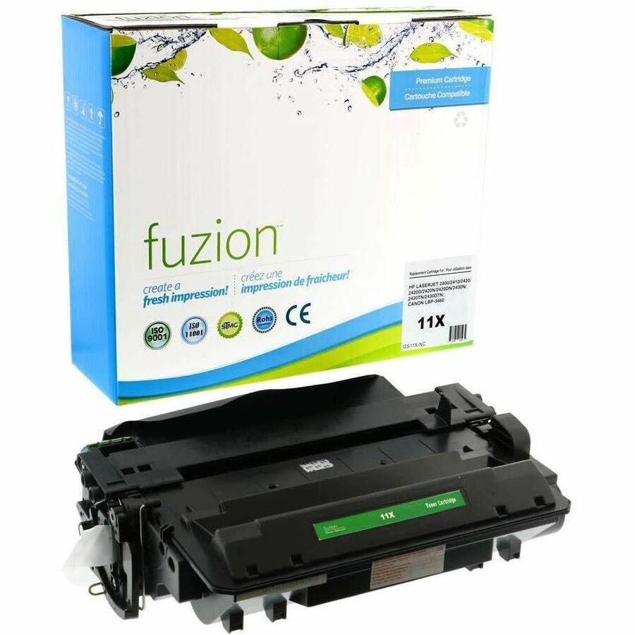 fuzion Compatible Toner High Yield for HP Q6511X (11X) - Black