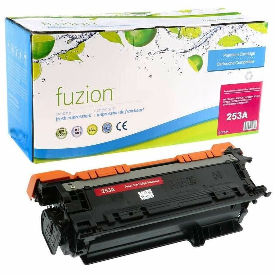 fuzion Remanufactured Toner for HP CE253A (504A) - Magenta