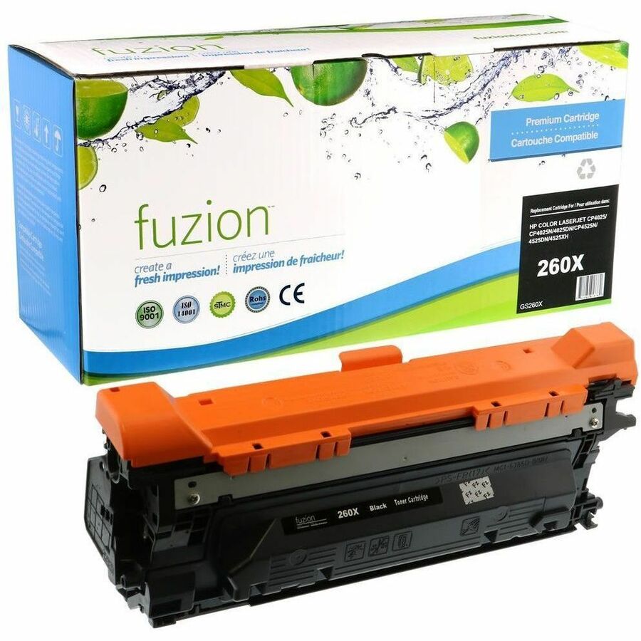 fuzion High Yield Laser Toner Cartridge 260X - Black Pack
