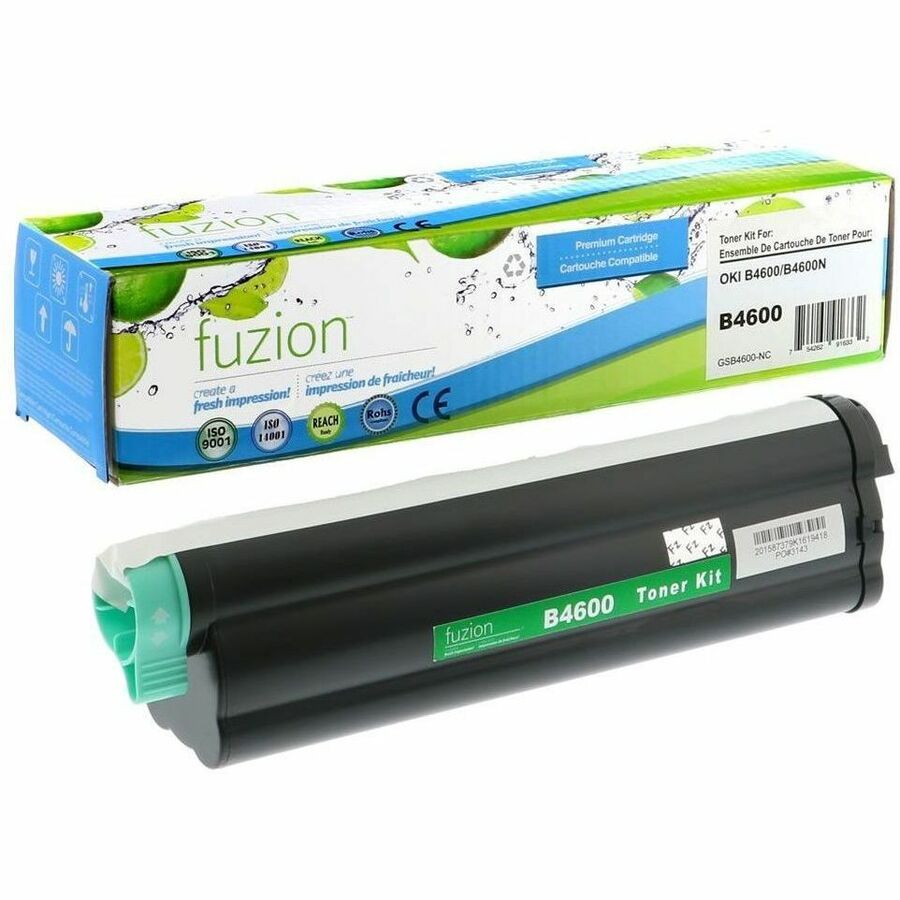fuzion Okidata 43502001 Compatible Toner - Black