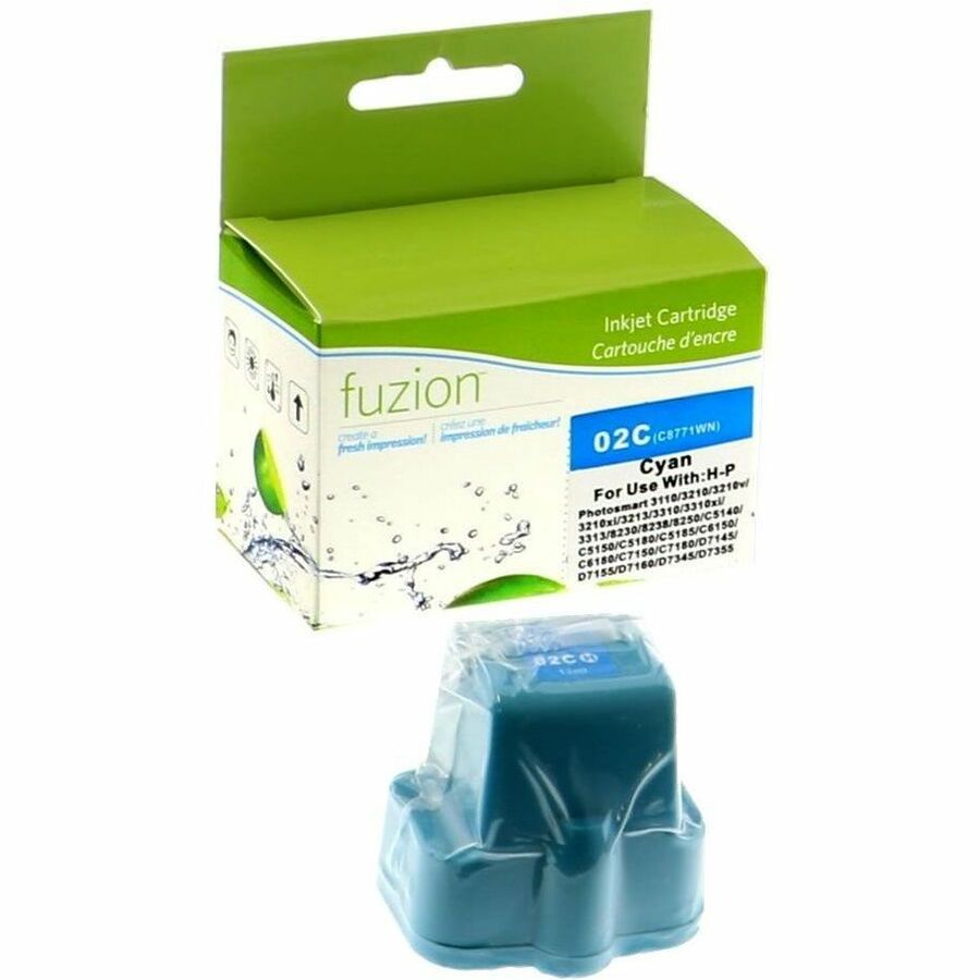fuzion Inkjet Ink Cartridge 02 - Cyan Pack