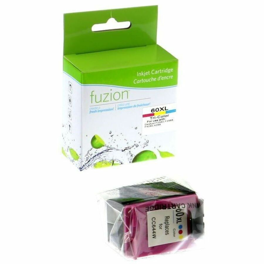 fuzion Remanufactured Tri-Colour Inkjet HP #60XL - CMY