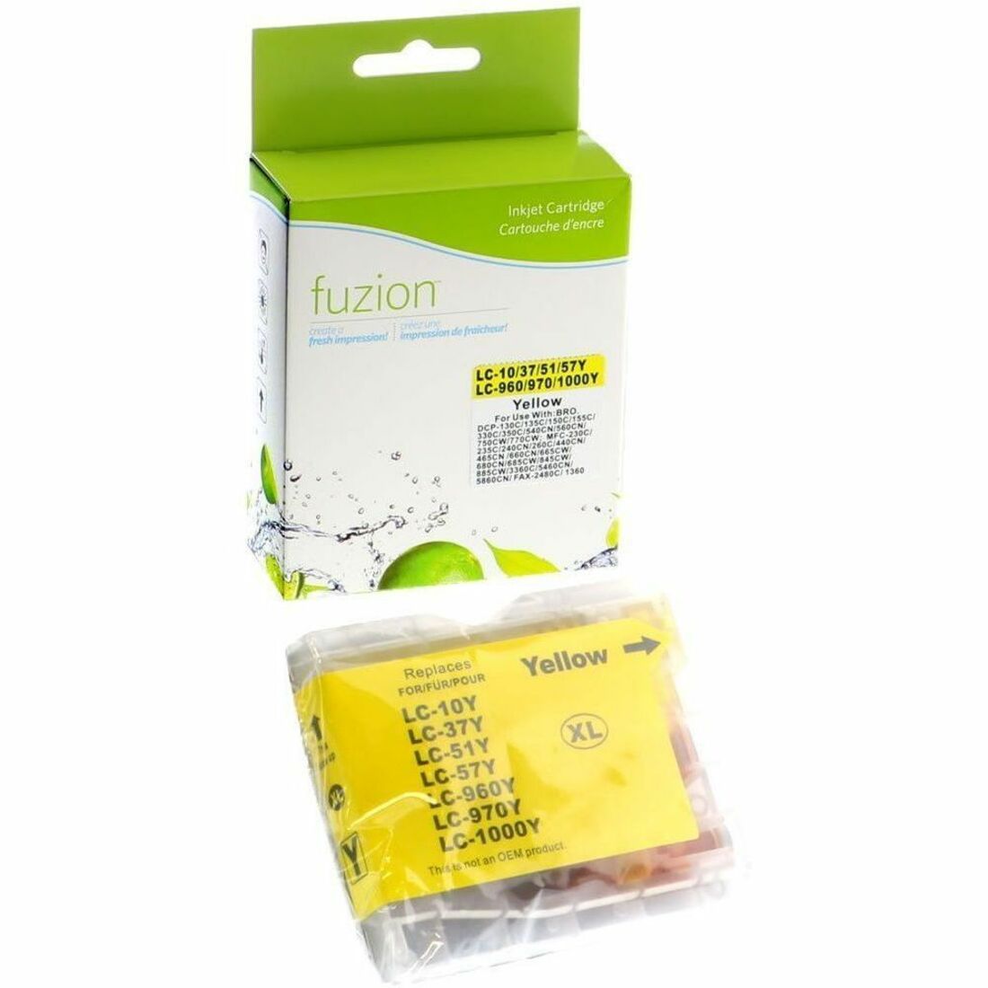 fuzion Compatible Inkjet for Brother LC51 - Yellow