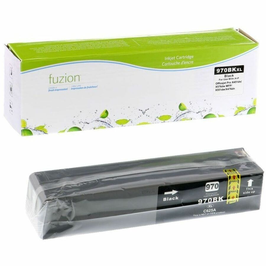 fuzion HP #970XL Remanufactured Inkjet - Black