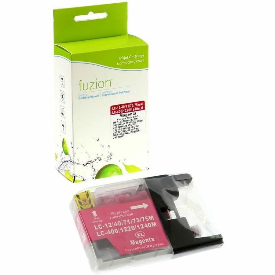 fuzion Compatible HY Inkjet for Brother LC75 - Magenta