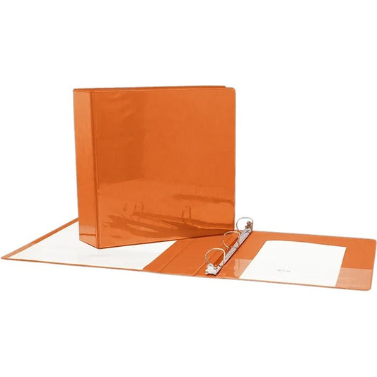GEO 2" Presentation Binder - Orange PP
