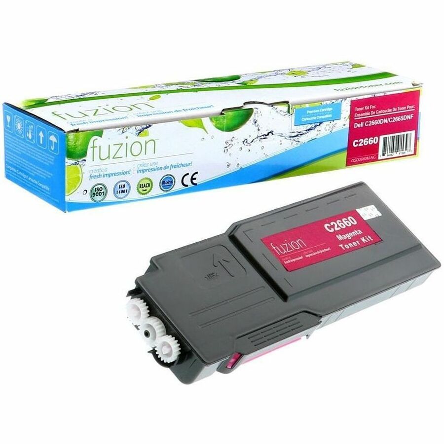 fuzion Dell 593-BBBS Compatible Toner - Magenta
