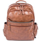 bugatti Valentino Carrying Case (Backpack) for 15" to 15.6" Bottle, Notebook - Cognac